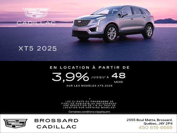 Cadillac XT5 2025