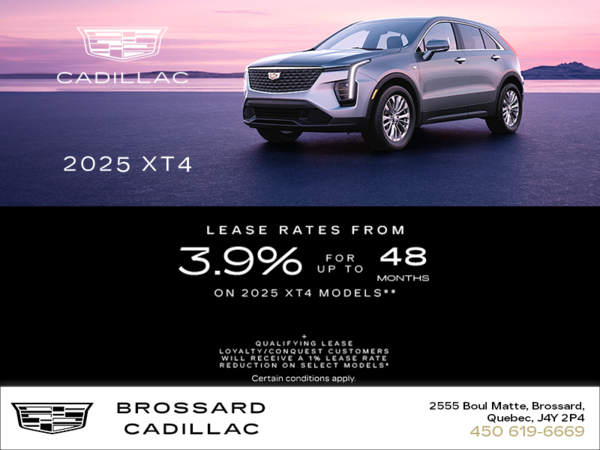 2025 Cadillac XT4