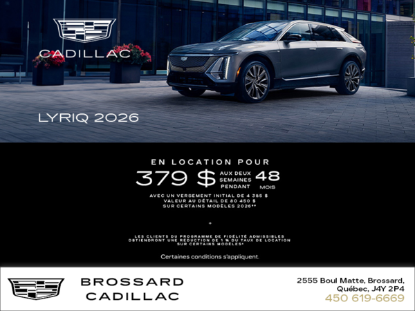 Cadillac Lyriq 2026