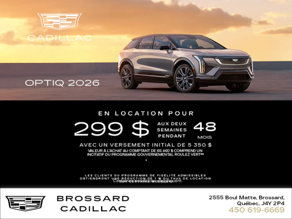 Cadillac Optiq 2026
