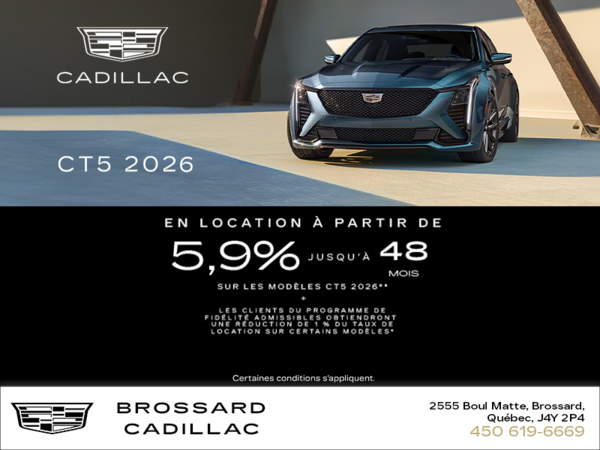 Cadillac CT5 2026