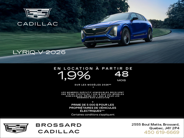 2026 Cadillac Lyriq-V