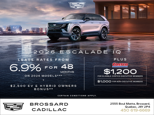 2026 Cadillac Escalade IQ