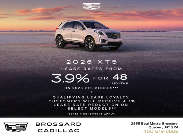2026 Cadillac XT5