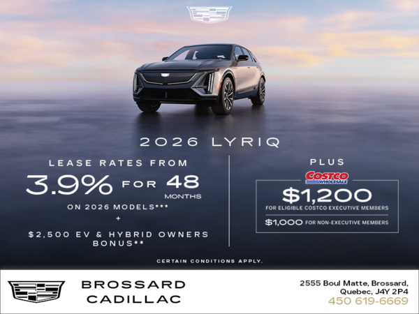2026 Cadillac Lyriq