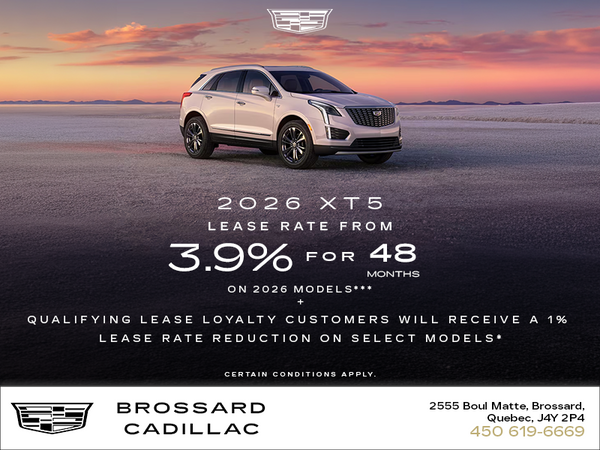 2026 Cadillac XT5