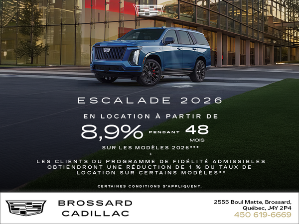 Cadillac Escalade 2026