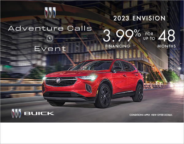 Get the 2023 Buick Envision