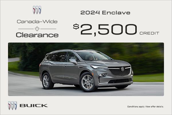 Get the 2024 Buick Enclave