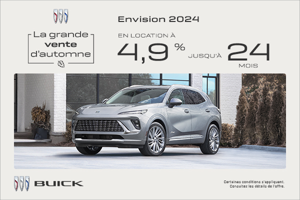 Procurez-vous le Buick Envision 2024