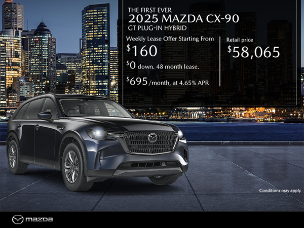 Get the 2025 Mazda CX-90 PHEV