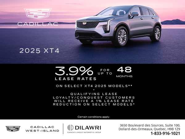 2025 Cadillac XT4