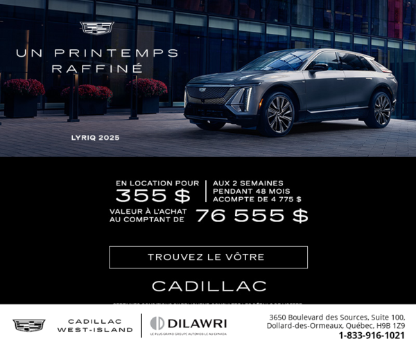 Cadillac Lyriq 2025