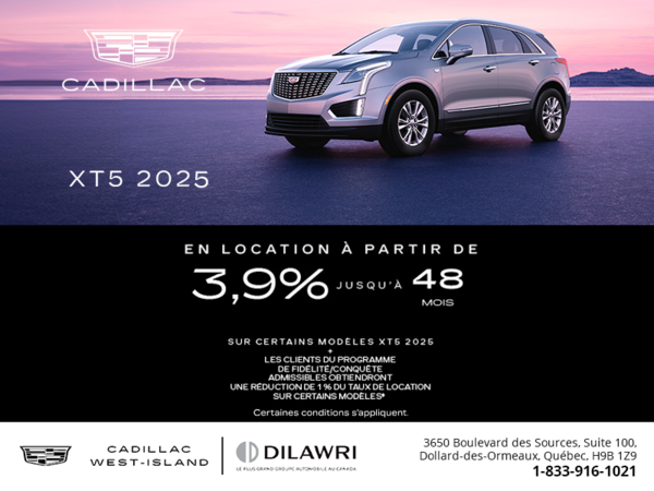Cadillac XT5 2025