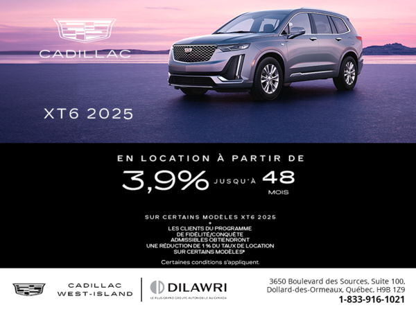 Cadillac XT6 2025