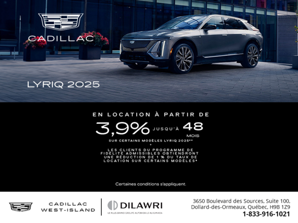 Cadillac Lyriq 2025