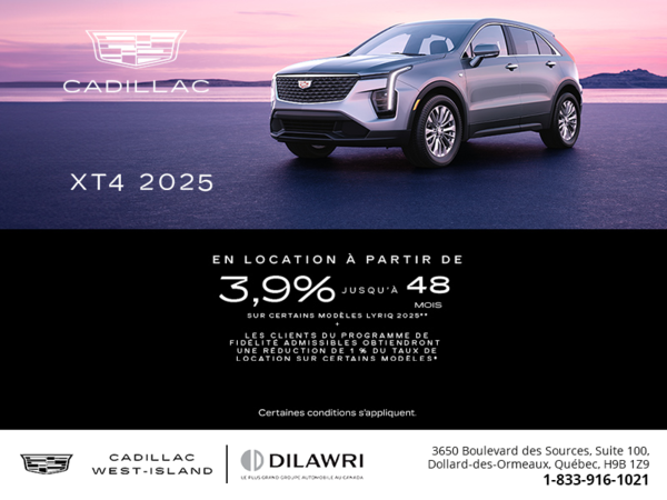 Cadillac XT4 2025