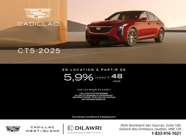 Cadillac CT5 2025