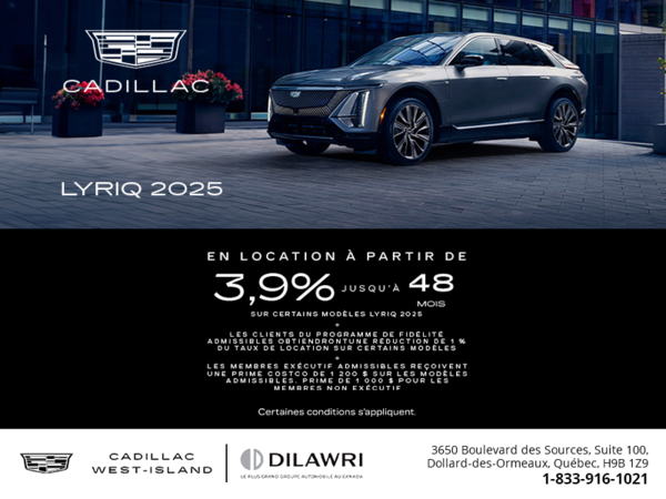 Cadillac Lyriq 2025