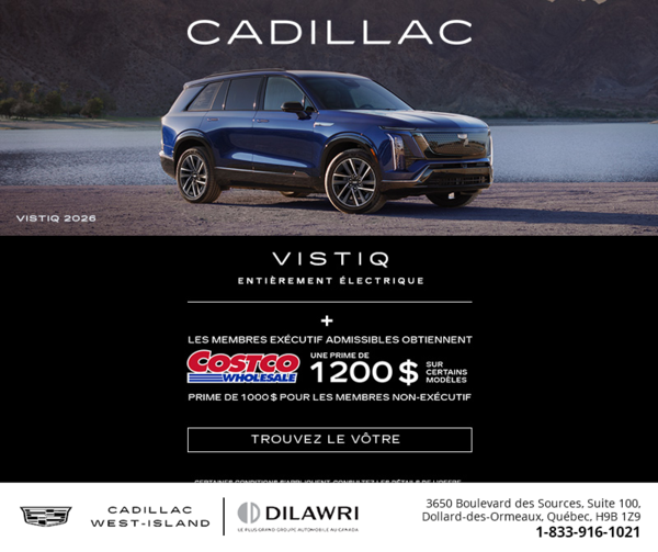 Cadillac Vistiq 2026