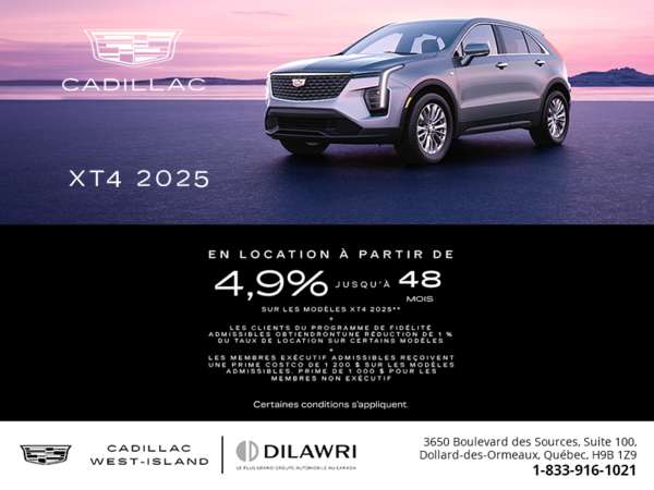 Cadillac XT4 2025