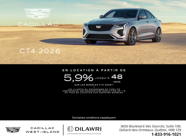 Cadillac CT4 2026