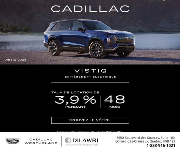 Cadillac Vistiq 2026