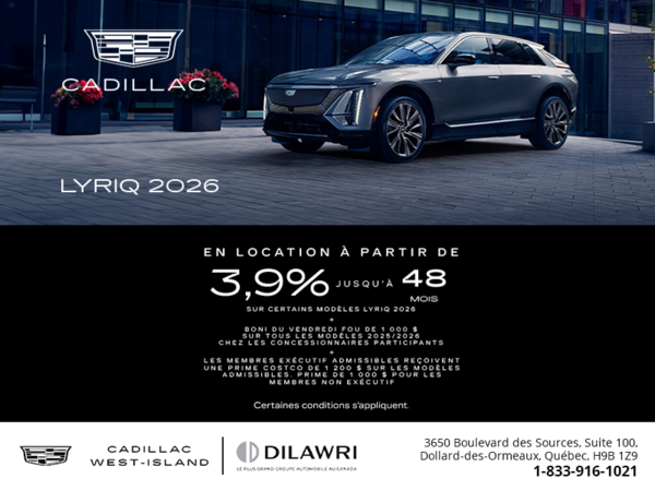Cadillac Lyriq 2026
