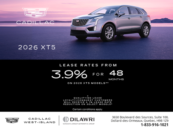 2026 Cadillac XT5
