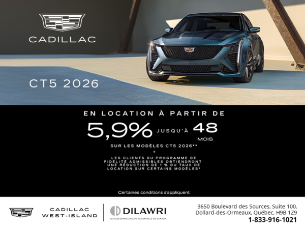 Cadillac CT5 2026