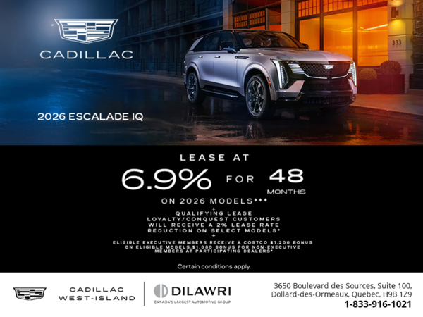 2026 Cadillac Escalade IQ