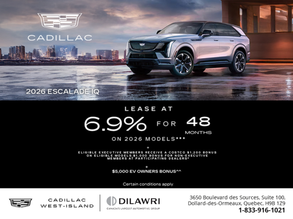 2026 Cadillac Escalade IQ