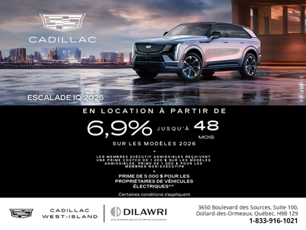 Cadillac Escalade IQ 2026
