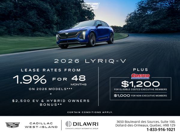 2026 Cadillac Lyriq-V