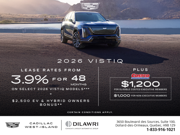 2026 Cadillac Vistiq