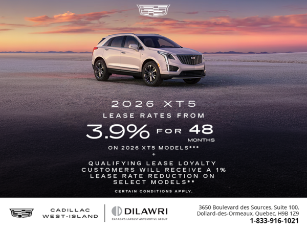 2026 Cadillac XT5