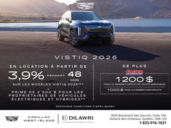 Cadillac Vistiq 2026