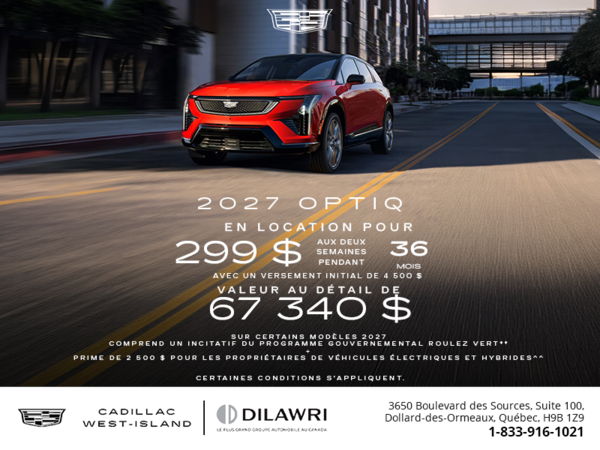 Cadillac Optiq 2027