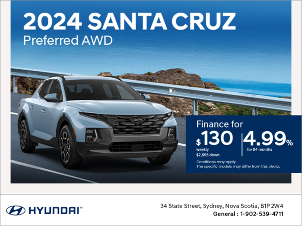 Get the 2024 Hyundai Santa Cruz