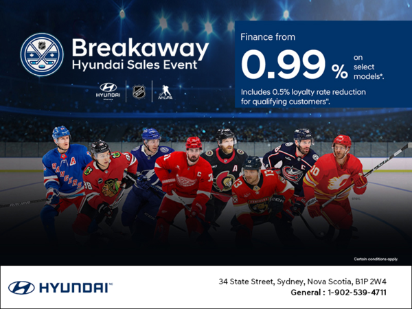 Breakaway Hyundai Sales Event