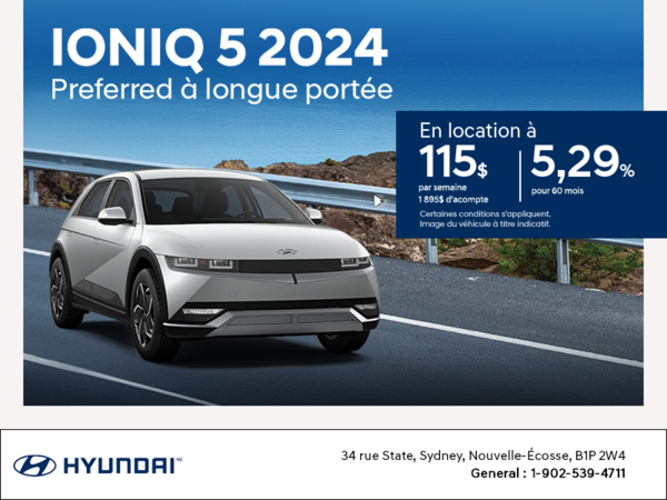 Procurez-vous le Hyundai Ioniq 5 2024