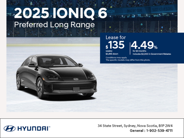 Get the 2025 Hyundai IONIQ 6