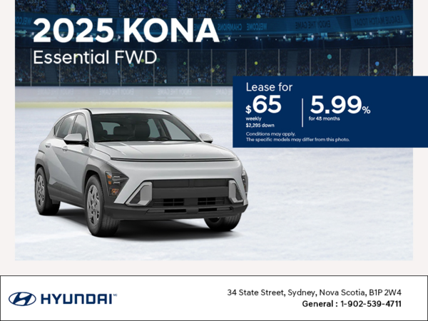Get the 2025 Hyundai Kona