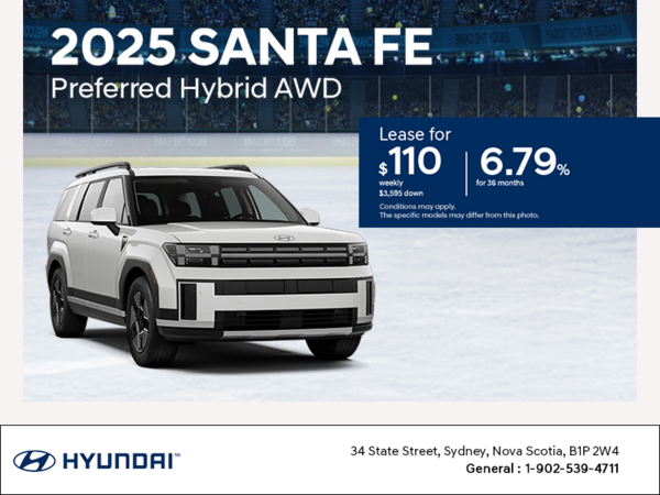 Get the 2025 Hyundai Santa Fe