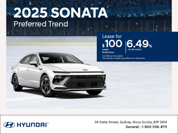 Get the 2025 Hyundai Sonata