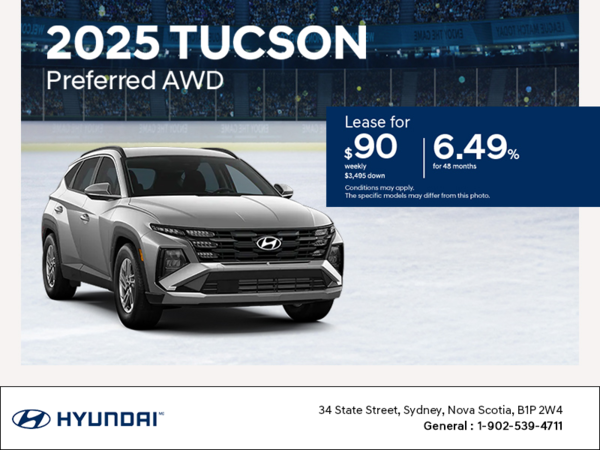 Get the 2025 Hyundai Tucson