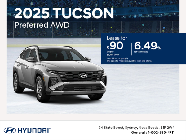 Get the 2025 Hyundai Tucson