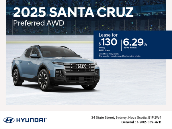 Get the 2025 Hyundai Santa Cruz
