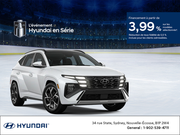 L'événement Hyundai en série