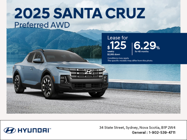 Get the 2025 Hyundai Santa Cruz